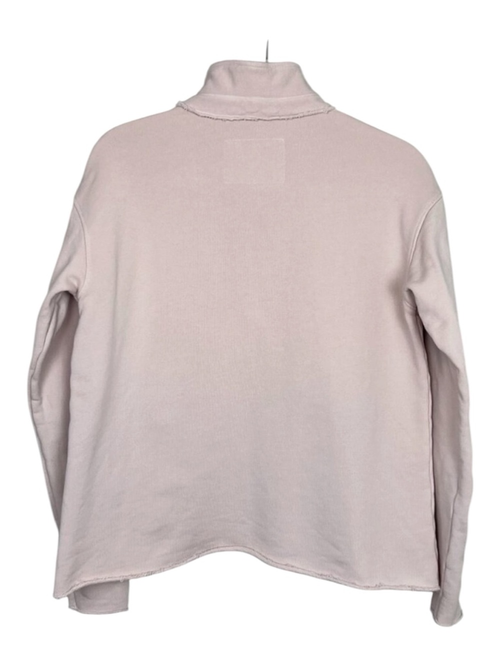 FRANK & EILEEN Patrick Popover Henley Sweatshirt in Light Pink / Vintage Rose XS - Picture 12 of 13